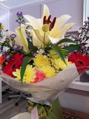 White Lily Bouquet